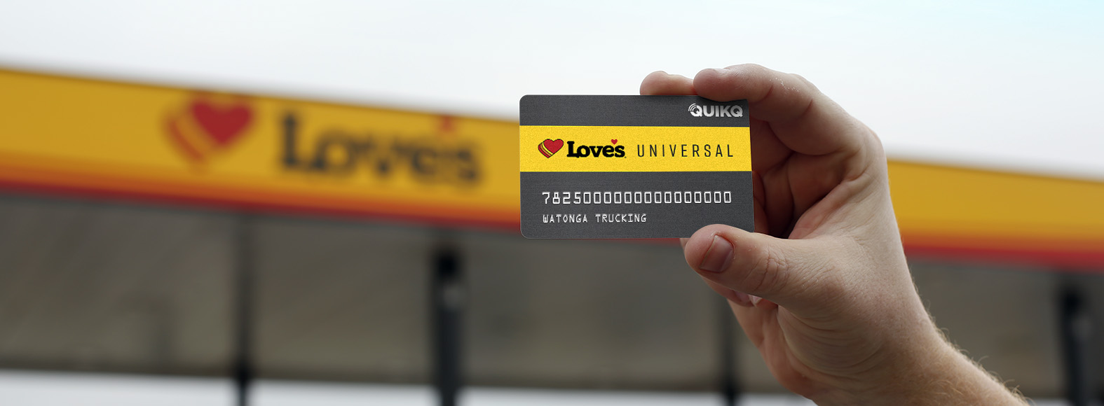 Buy fuel anywhere with the Love's Universal Billing Program