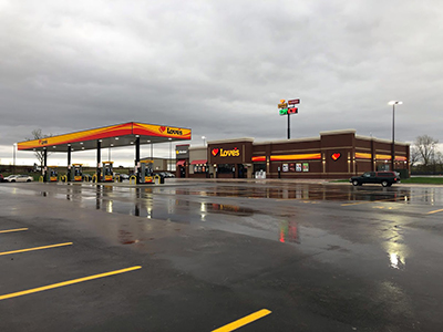 Love's opens travel stop in Decatur, Illinois