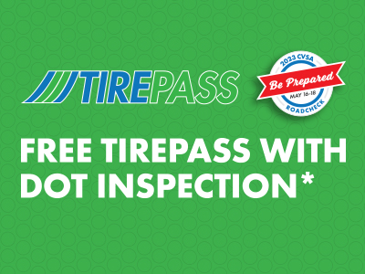 Free TirePass with DOT Inspection