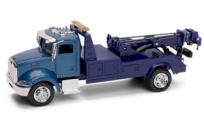 A die-cast utility truck