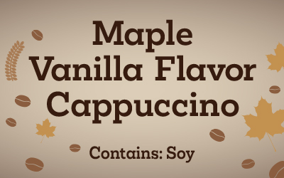 Love's Maple Vanilla Cappuccino graphic