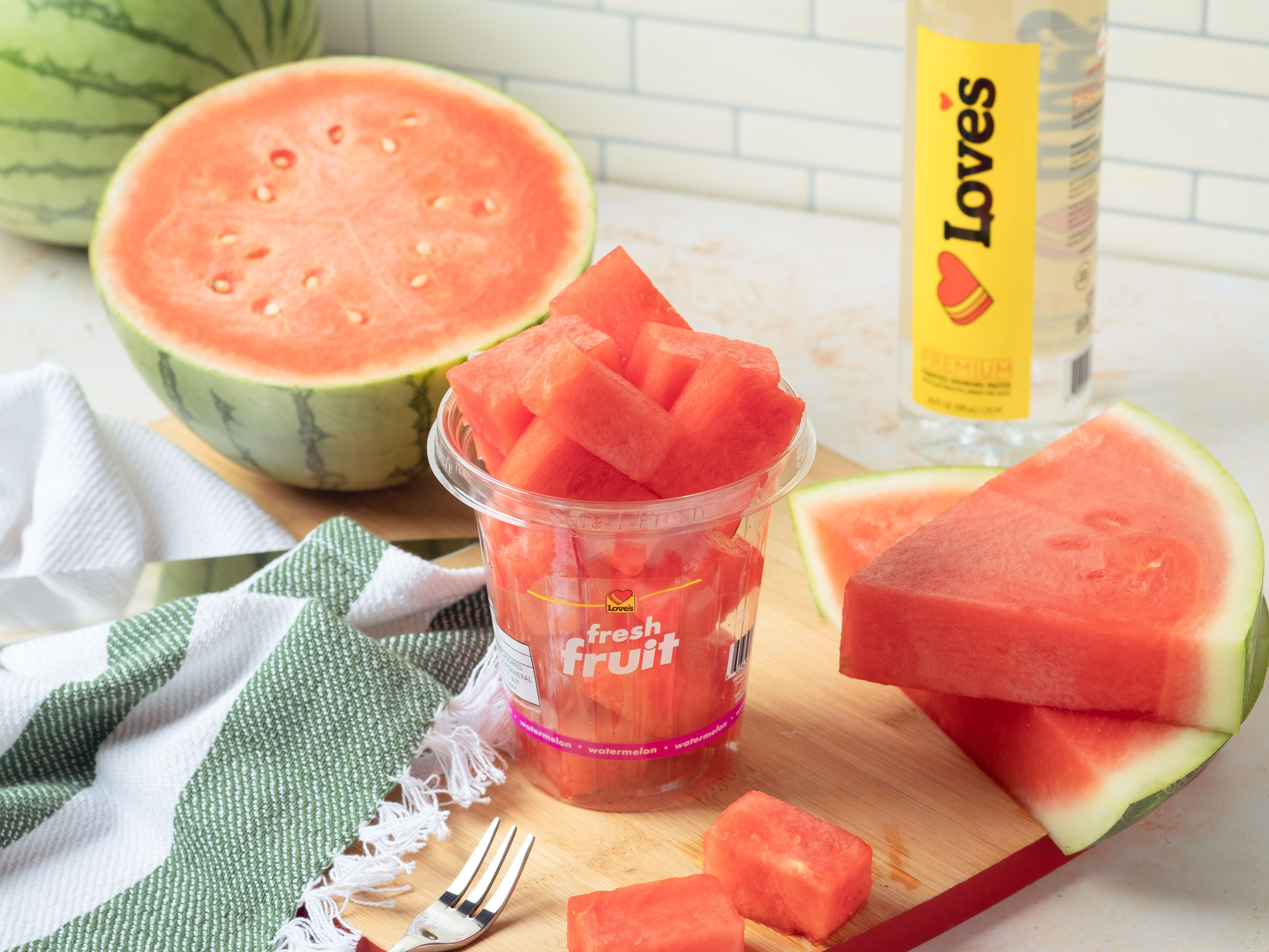 Love's Fresh To Go Watermelon Fruit Cups