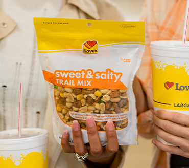Love's sweet & salty trail mix