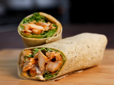 The Buffalo Chicken Wrap at Love's