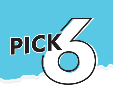 Pick 6 promotional graphic