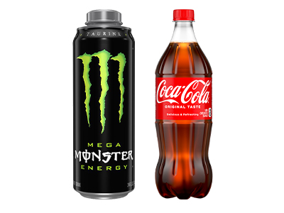 A Coke and Monster
