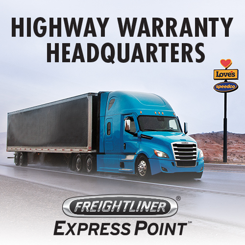 Freightliner ExpressPoint highway warranty headquarters